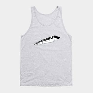 Black Monorail Tank Top